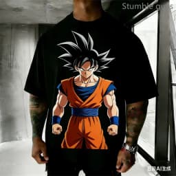 Trendy Summer Dragon Ball Men's Tee Fashion Casual Anime Kids T-Shirt Man Gym Workout Clothing Jersey Sportswear