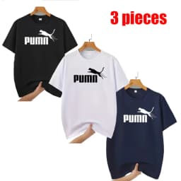 Men's 1-3 Pack Solid Crew Neck T-shirt, Breathable Mesh Polyester Casual Loose Short Sleeve Tees for Daily Wear