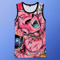 2026 Summer Dragon Ball Retro Fitness Vest Men's Oversized 3D Printed Vest Family Unisex Children's Sports Shirt