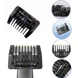 5-in-1 Guide Comb Guard Fit for One Blade QP2520 QP2530 QP2620 QP2630 QP2724 QP2834 Beard Trimmer 1-5mm Adjustable