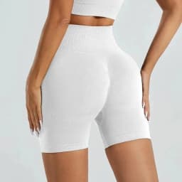 Women's Seamless High Waist Gym Shorts Butt Lifting Slim Fit High Elastic Yoga Shorts for Fitness Training Running & Cycling