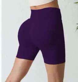Women's Seamless High Waist Gym Shorts Butt Lifting Slim Fit High Elastic Yoga Shorts for Fitness Training Running & Cycling