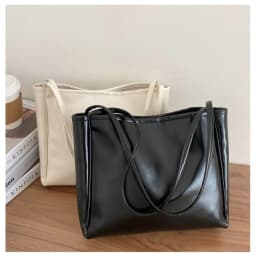 Fashion PU Tote Bag Large Capacity Crossbody Bag Shoulder Bag Women