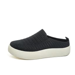 New Ladies Slippers Outdoor Thick Bottom Home Shoes Knitted Breathable Slip-On Footwear Free Shipping