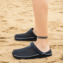 Comfortable Men Pool Sandals Summer Outdoor Beach Shoes Men Slip on Garden Clogs Casual Water Shower Slippers Men Zapatos
