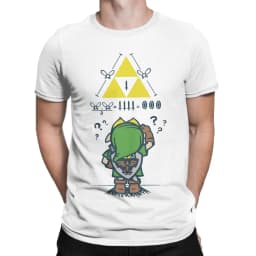 The Legend Of Zelda A Link to the Math T Shirt For Men Women Cotton Tops Novelty Round Neck Short Sleeve