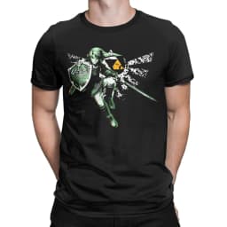 The Legend Of Zelda A Link to the Math T Shirt For Men Women Cotton Tops Novelty Round Neck Short Sleeve
