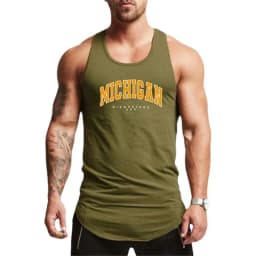 Mens Bodybuilding Clothing Fitness Sportwear Muscle Tank Tops Summer Cotton Running Casaul Vests Gym Workout Sleeveless Shirts