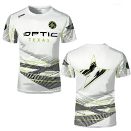 Optic Texas Esports Jersey 3d Print Polyester Sports T-shirt Men Women Short Sleeve Gaming Team Tee Round Neck Casual Top Summer