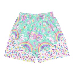 Summer Dream Sweetheart Cake Series Casual Shorts Adult Large Breathable Quick Drying Beach Shorts Kids Kawaii Party Dressing