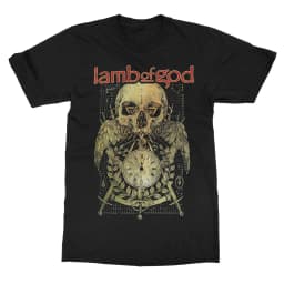 2026 Lamb of God Band Graphic Cotton T-shirt Unisex Summer Short Sleeve Fashion Brand Tee Luxury Casual Vintage Retro Top