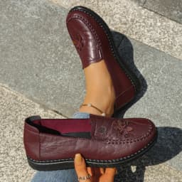 Women Shoes Ultra-Light Polyurethane Sole Artificial Leather Shoes Woman 2026 Summer Ladies' Single Shoes