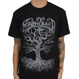 Moonsorrow Yggdrasil Tree Print Cotton T-Shirt Finnish Viking Folk Metal Band Unisex Short Sleeve Tee