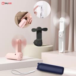 Mini USB Fan Handheld Personal Fan Cooling Fold Fan For Camping Home Travel Outdoors USB Rechargeable Portable Fan Mini Fan