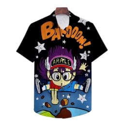 Summer Vegeta Theme Hawaiian Shirt Men Dragon Ball Shirt Men Clothes Fashion Tops