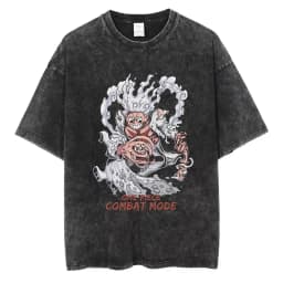 2026 Anime ONE PIECE Anime Nika Luffy Printed T-shirt Men's and Women's Washed T-shirt High Quality Vintage Cotton T-shirt Tops