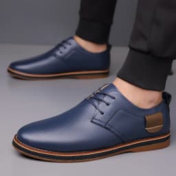 Men's Solid-Color Striped Business Formal Shoe Fashionable And Comfortable Oxford Shoe New Autumn Winter Casual Dress Party Shoe