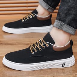 Breathable Men's Canvas Shoes Student Casual Sports Shoes Trendy Youth Board Shoes 2026 New
