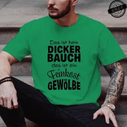 Men's Fashion T-shirt Summer Streetwear Round Neck Casual Camisetas T-shirt Das Ist Kein DICKER BAUCH Design T-Shirts Tee Tops