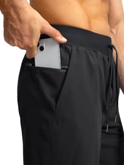 Men's Running Swimming Breathable Quick-Dry Pants Outdoor Basketball Running Trousers Comfortable Lightweight Sportswear