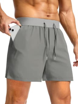 Men's Running Swimming Breathable Quick-Dry Pants Outdoor Basketball Running Trousers Comfortable Lightweight Sportswear