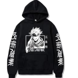 Jujutsu Kaisen Satoru Gojo Spell Return Printed Hoodie Sweatshirt Men's and Women's Hoodie Men's Tops Sports Hoodie Y2K Hoodie