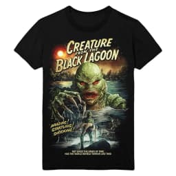 Creature From The Black Lagoon T-Shirt Men Classic Universal Monsters Horror Graphic Short Sleeve Streetwear Retro Horror Top