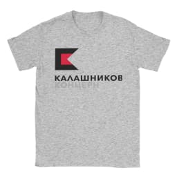 Men's Kalashnikov Ak47 T Shirts Cotton Top Tees Summer Awesome Short Sleeve T-Shirt Crewneck Hipster Casual Tshirt