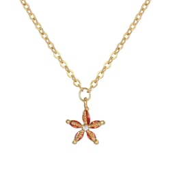 Ins Hot Sale Multicolor Crystal Ocean Animal Charm Pendant&necklaces for Women Delicate Starfish Chain Choker Necklaces