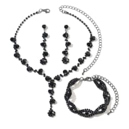Halloween necklace, earrings and bracelet set - perfect for parties and formal events, highly versatile and stylish.