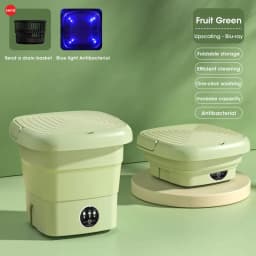 Folding Portable Mini Spin Dryer Centrifuge for Clothes Socks Underwear Dehydration EU