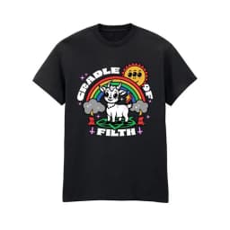 2026 Cradle of Filth Band's Extreme Gothic Black Metal Rock Dark American Short-sleeved T-shirt