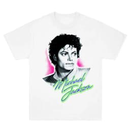 Michael Jackson Rock Casual T-Shirt Men's and Women's Luxury Brand Top 2026 New Logo