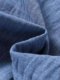 Sweet Style Denim Blue Pleated Hem Big Bow Girls Short Sleeve Dress New Arrival