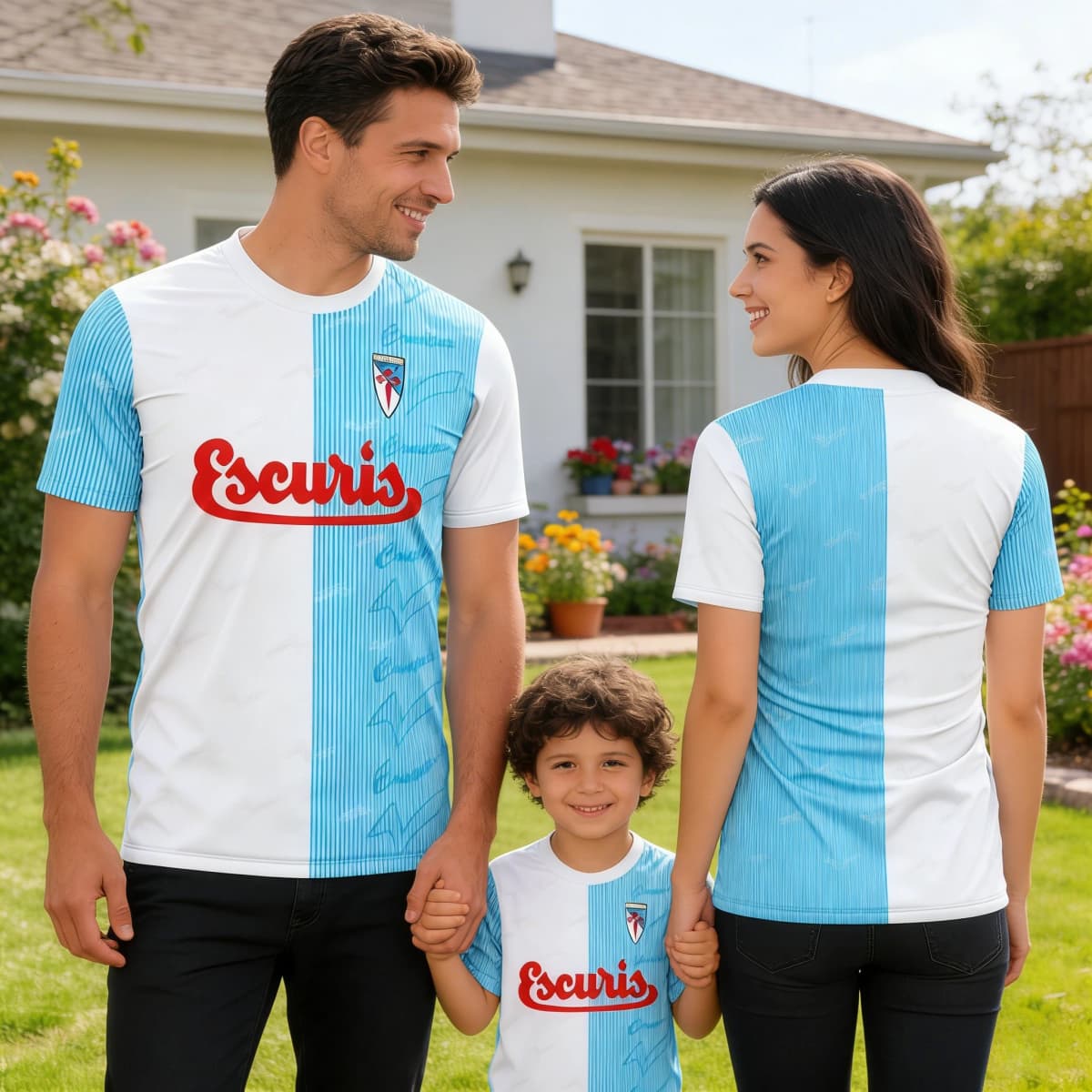 2026 Best-Selling Model - Spanish Fans Training Sports Moisture-Wicking Short-Sleeved T-Shirt - Family Clothing Set