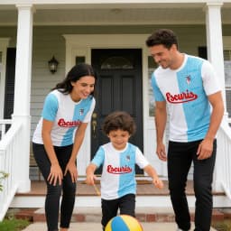 2026 Best-Selling Model - Spanish Fans Training Sports Moisture-Wicking Short-Sleeved T-Shirt - Family Clothing Set