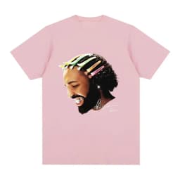 Rapper Drake for All The Dogs Pattern T-shirt Hip Hop Fashion T-shirt Casual T-shirt Plus Size Street Clothing