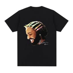Rapper Drake for All The Dogs Pattern T-shirt Hip Hop Fashion T-shirt Casual T-shirt Plus Size Street Clothing