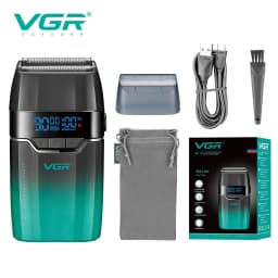 VGR Hair Trimmer Professional Electric Shaver Cordless Barber Clippers Hair Cut Machine Metal Trimmer for Men V-003 V-906 V-308