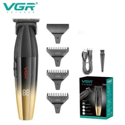 VGR Hair Trimmer Professional Electric Shaver Cordless Barber Clippers Hair Cut Machine Metal Trimmer for Men V-003 V-906 V-308