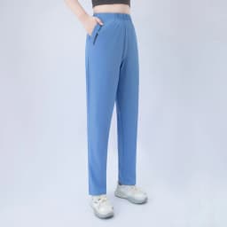 Summer Women's Pants, Solid Color Casual Pocket Pants, Versatile, Simple and Sporty, Haren Pants, Comfortable and Sunscreen Pant