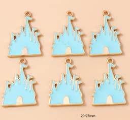 10 pcs Cartoon Enamel Charms Pendants for Jewelry Making Necklaces Earrings Braceltes DIY Crafts Gifts