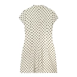 MUJER Polka Dot Women's Dress Bow Cut out Short Dresses for Women Summer Party Dresses 2026 Woman Short Sleeve Mini Dress Women