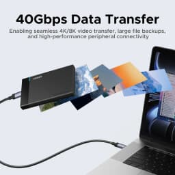 UGREEN USB4 40Gbps USB C Cable PD3.1 240W Fast Charging Cable 8K60Hz for Type-C Monitor Laptop MacBook iPhone 17 Samsung iPad