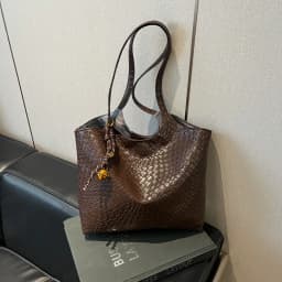 Women's Large Capacity Shoulder Bag, Summer New Versatile Commuter Bag, Trendy Underarm Bag & Tote Bag For Female