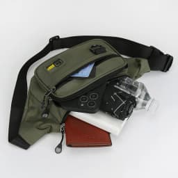 Waterproof Unisex Waist Pack – Functional Chest Sling Bag for Phone Wallet Outdoor Sports & Daily Use