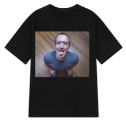 Funny Bad Expression T-shirt Mark Zuckerberg Good Joke T-shirt Womens Short-sleeved T-shirt Graphic T-shirt Summer Streetwear