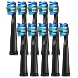 10 Pcs/Pack Replacement Brush Heads For Seago For Fairywill Electric Toothbrush Head Dupont Bristle Brush Refill Tooth Clean