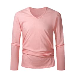 100% Cotton Men T Shirt Long Sleeve High Quality Male Tshirt Casual Fashion Tops Tee Soft Homme Clothing Black White T-shirt Men