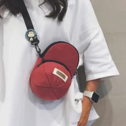 Korean Version of Ins-style Versatile Women's Crossbody Bag, Ruiying Hat, Trendy and Individualistic Men's Shoulder Bag